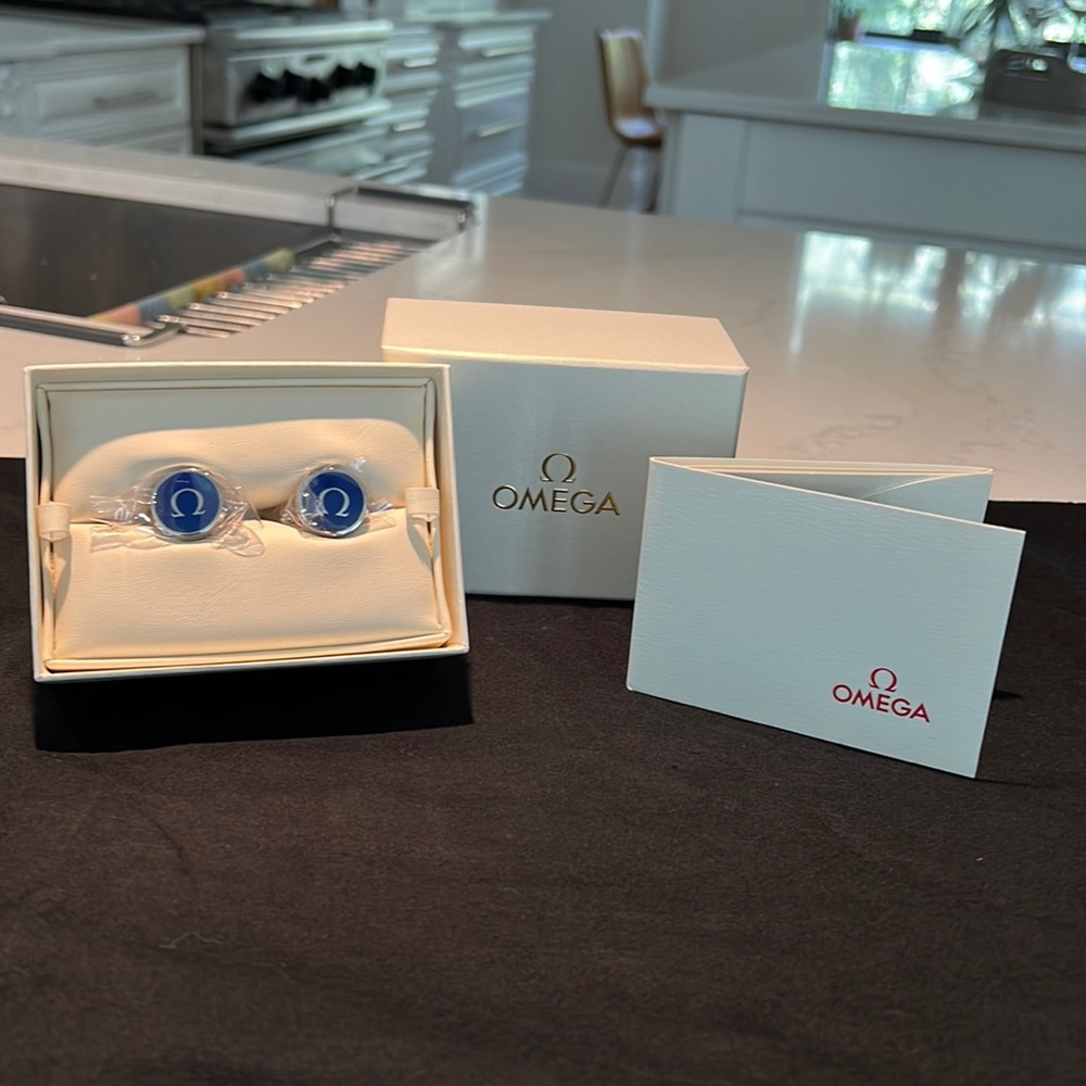 OMEGA CUFF LINKS